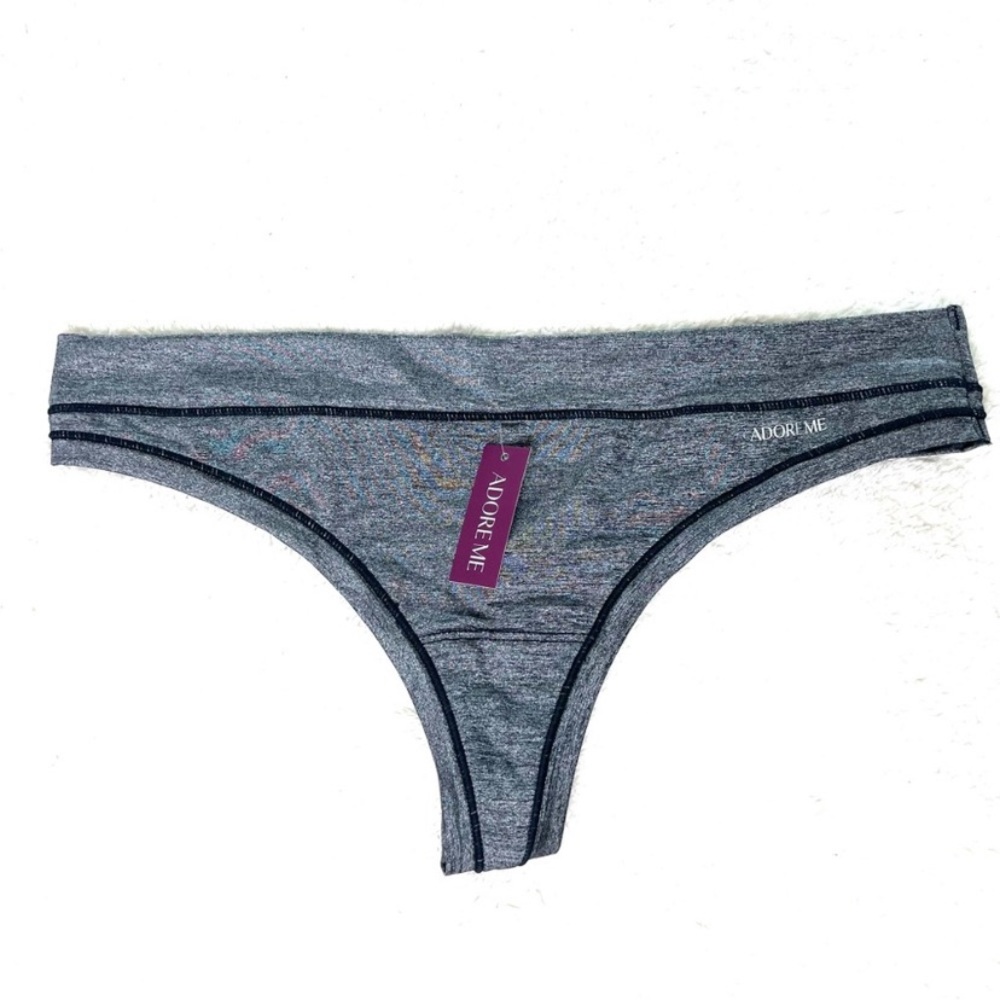 Women’s nylon satin stretchy thongs - Picture 5 of 15
